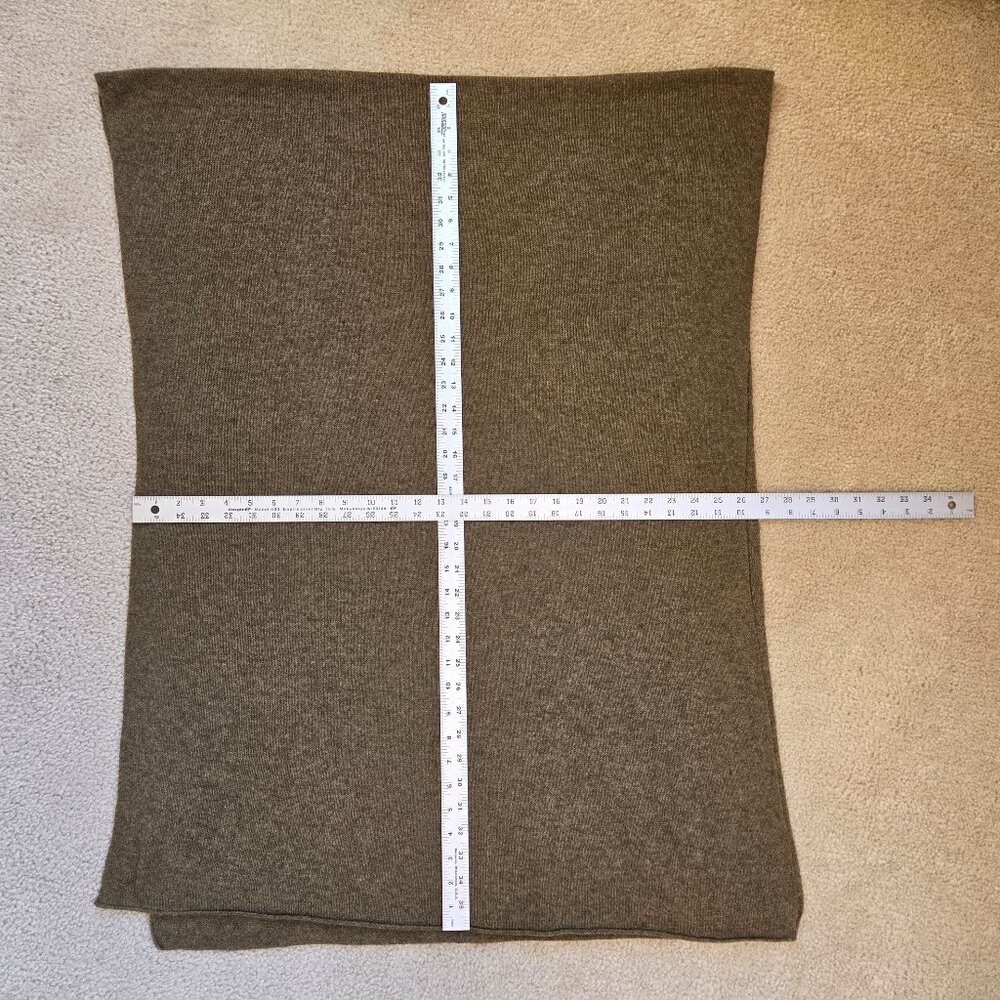 NWOT Calypso St. Barth Marled Green Cashmere Scarf